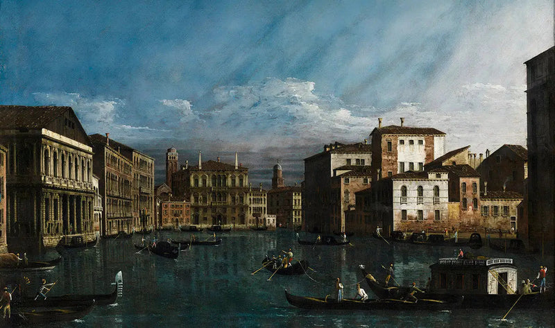 Der Große Kanal in Venedig - Canaletto
