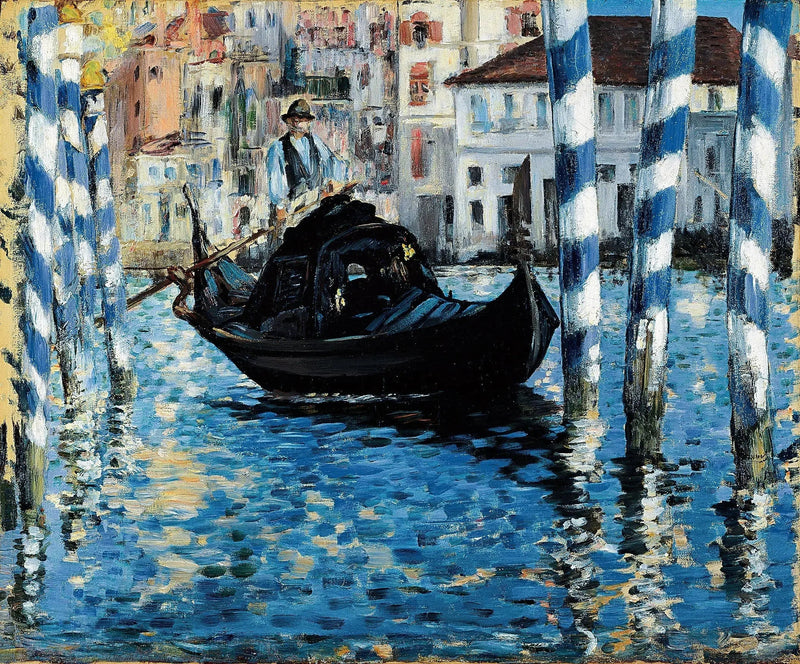 Der Große Kanal in Venedig - Édouard Manet