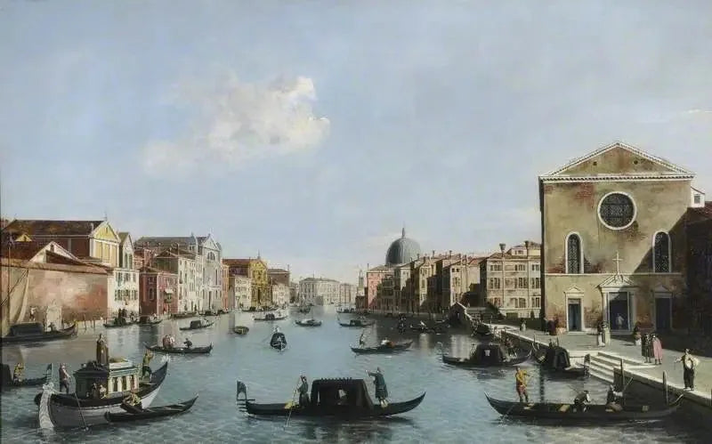 Der Große Kanal, Venedig - Canaletto