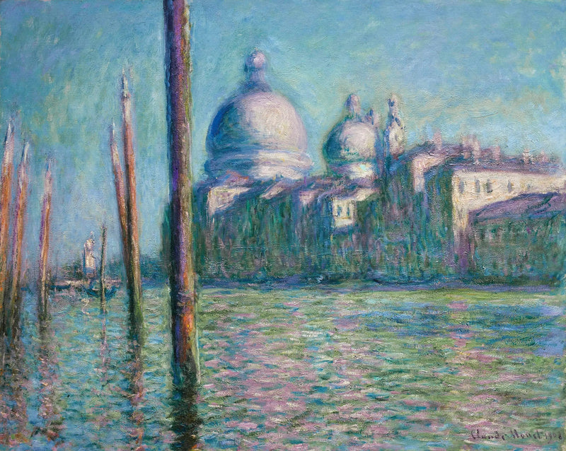 Der Große Kanal, Venedig - Claude Monet