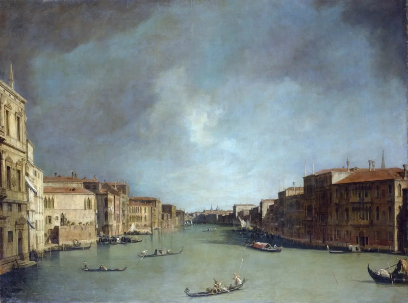 Der Große Kanal, in Richtung Palazzo Balbi - Canaletto