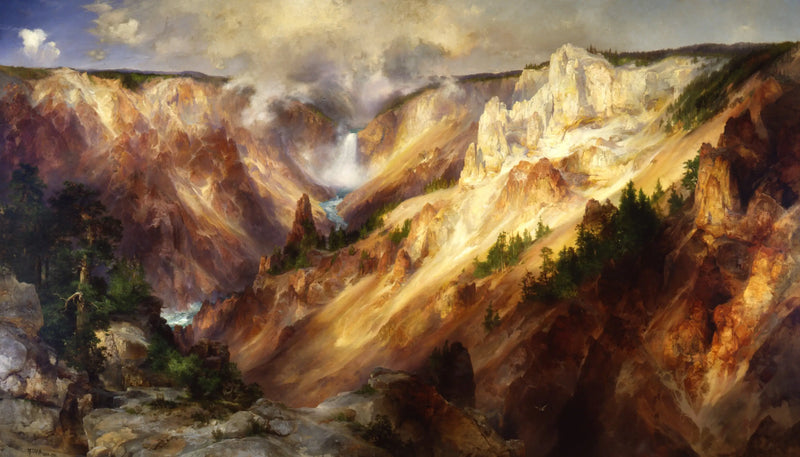 Der Grand Canyon von Yellowstone - Thomas Moran