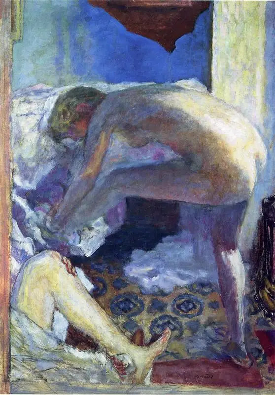 Der große blaue Akt - Pierre Bonnard