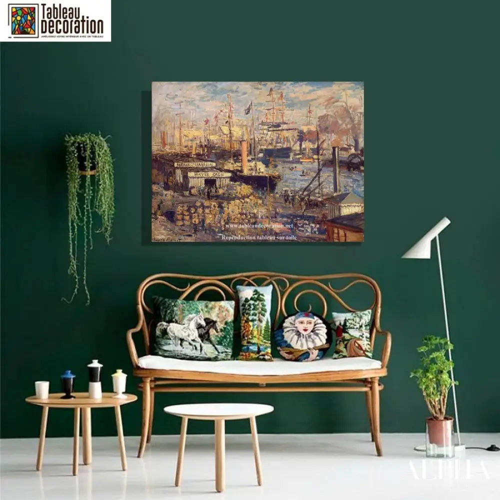 Le Grand Quai au Havre - Tableau Monet - Reproductions de tableaux et peintures haut de gamme