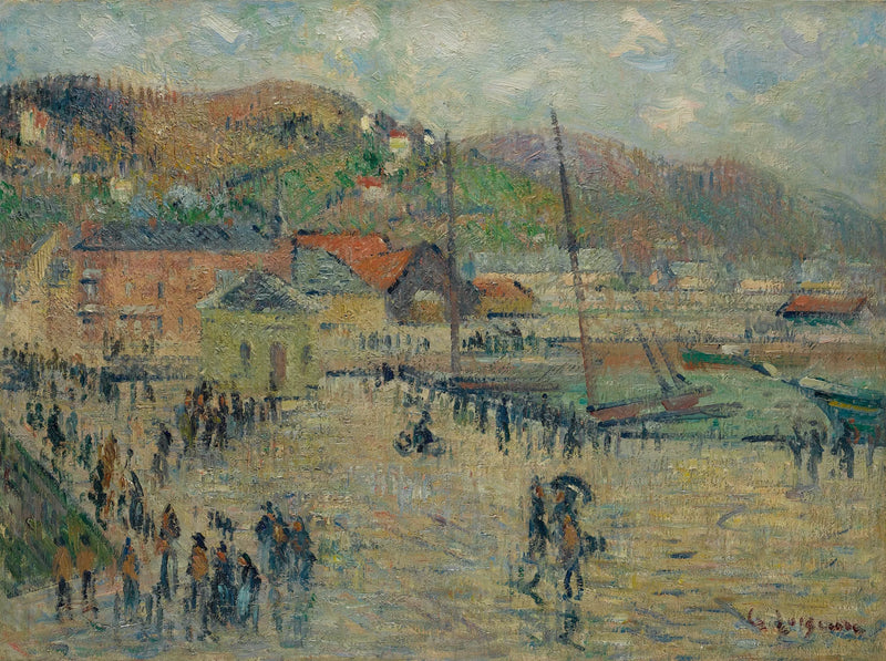 Der Große Kai, Fécamp - Gustave Loiseau