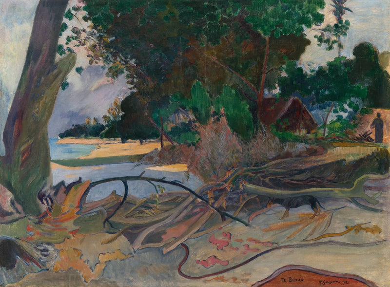 Der große Baum - Paul Gauguin