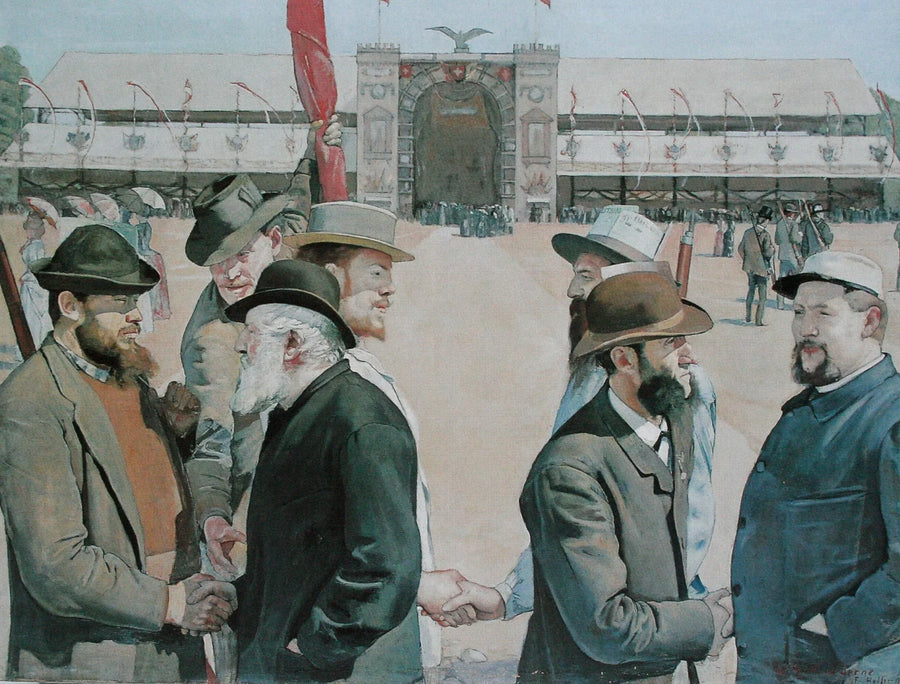 Das moderne Le Grütli - Ferdinand Hodler