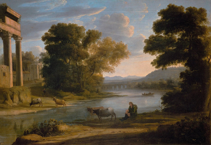 Der Bach - Claude Lorrain