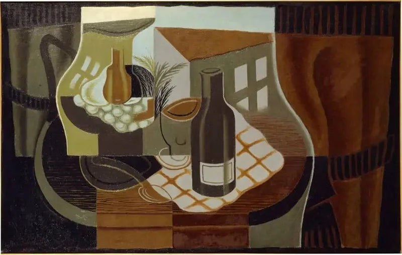 Der Beistelltisch vor dem Fenster - Juan Gris