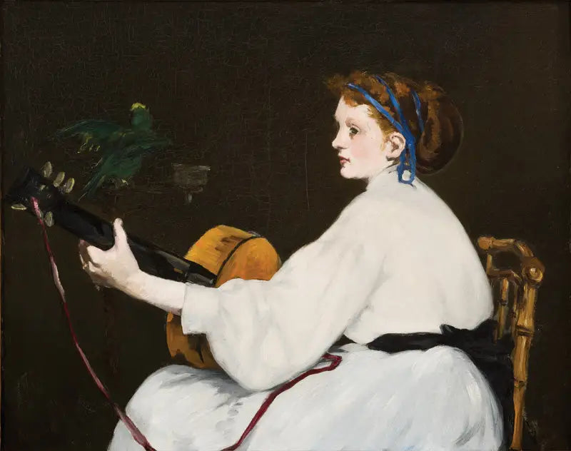 Der Gitarrist - Édouard Manet