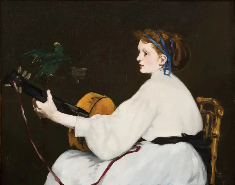 Der Gitarrist - Édouard Manet