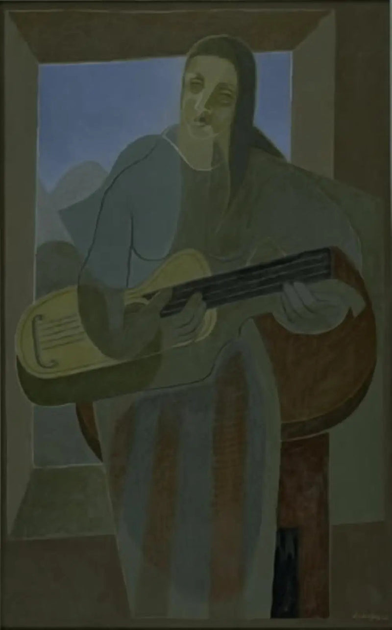 Der Gitarrist - Juan Gris