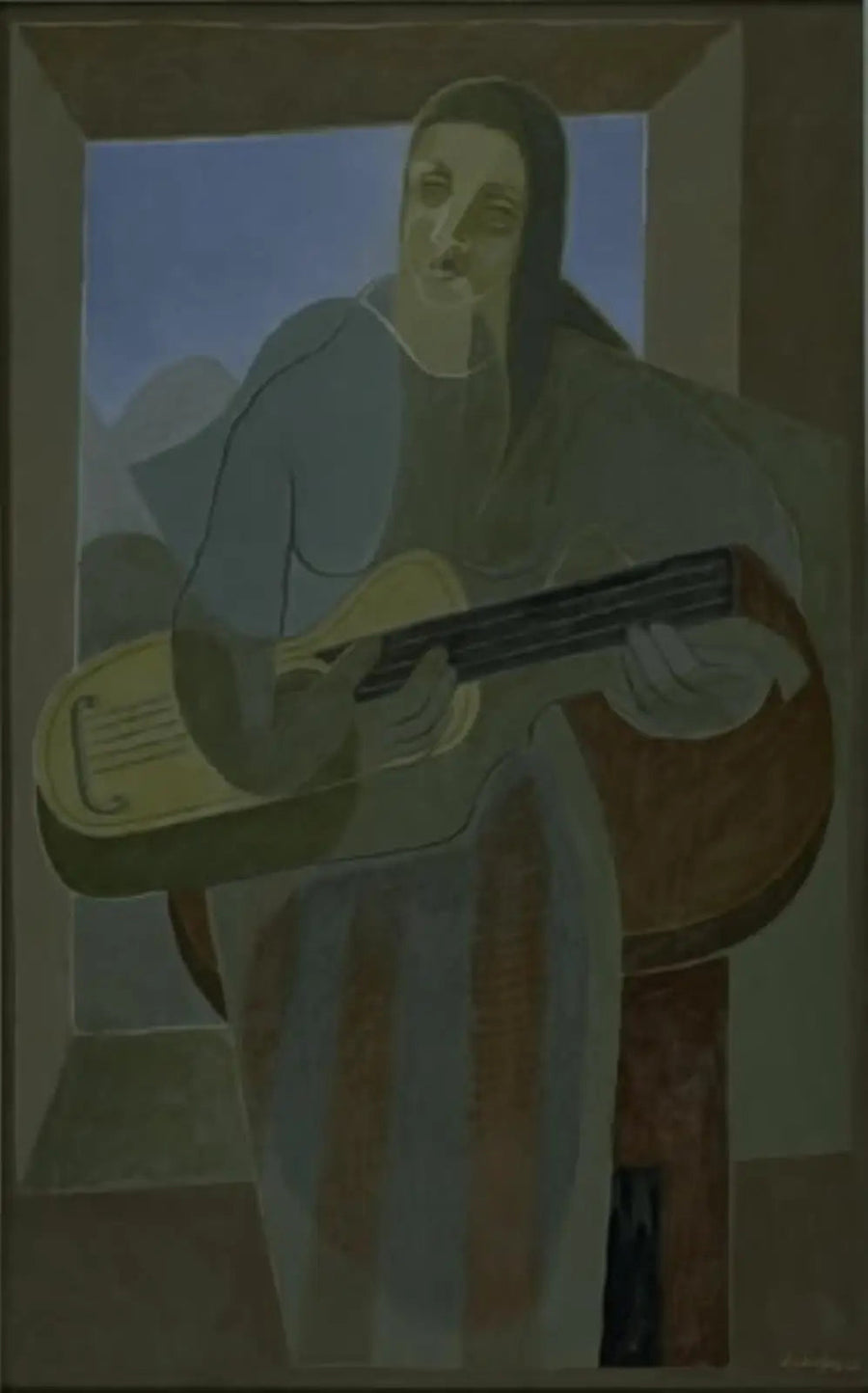 Der Gitarrist - Juan Gris