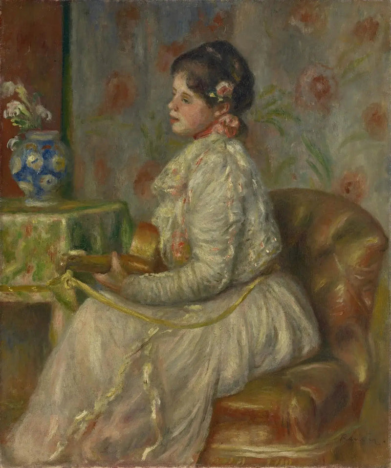 Der Gitarrist - Pierre-Auguste Renoir