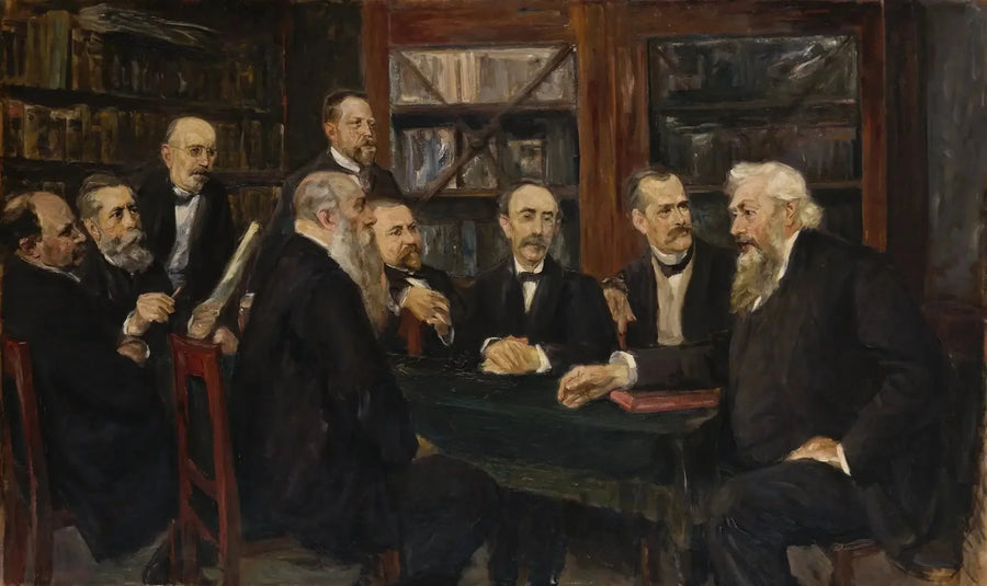 Der Hamburgische Professorenkonvent - Max Liebermann