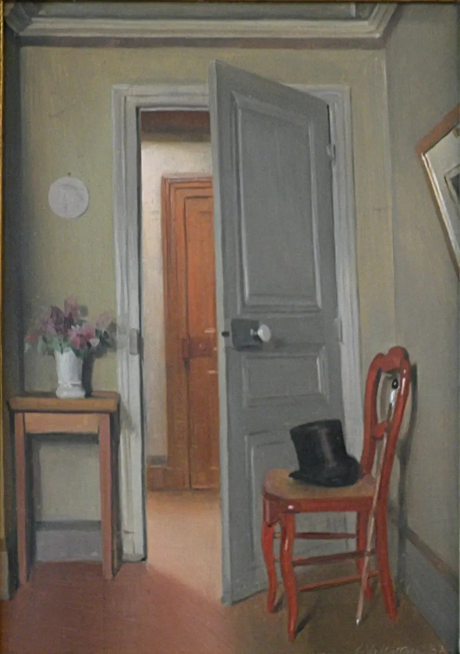 Der Zylinder, Innenraum - Félix Vallotton