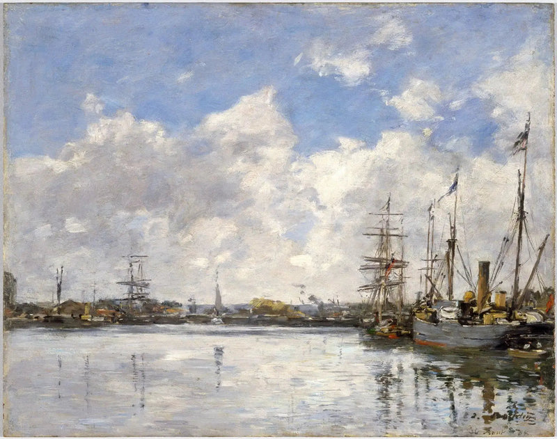 Le Havre, der Hafen - Eugène Boudin