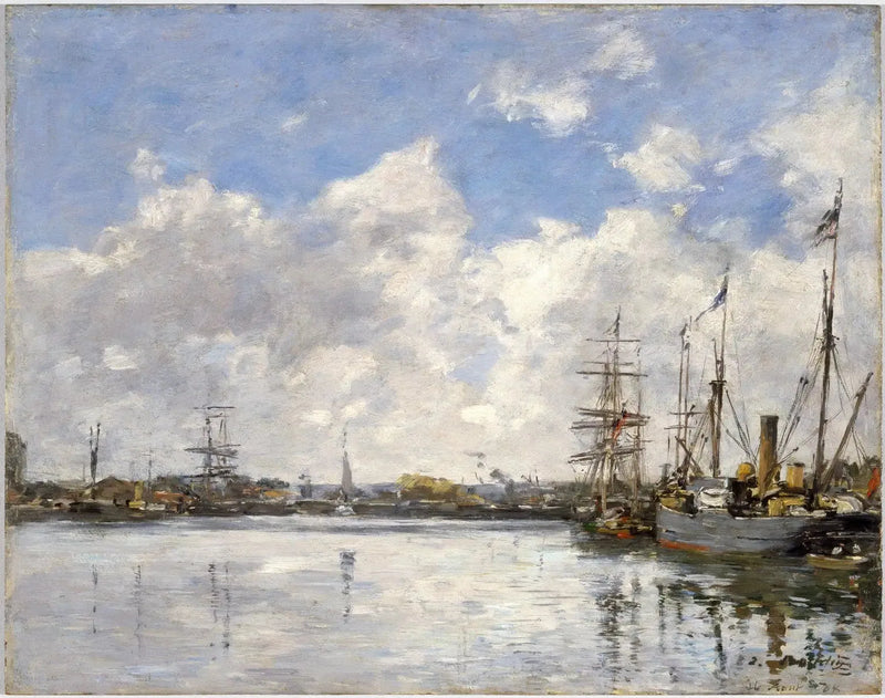 Le Havre, der Hafen - Eugène Boudin