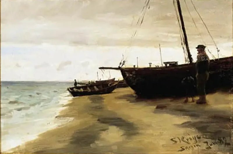 Die Buche im Süden von Skagen. Juni. - Peder Severin Krøyer