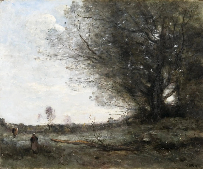 Der Hainbuche - Jean-Baptiste Camille Corot