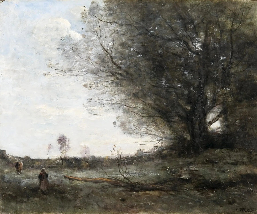Der Hainbuche - Jean-Baptiste Camille Corot
