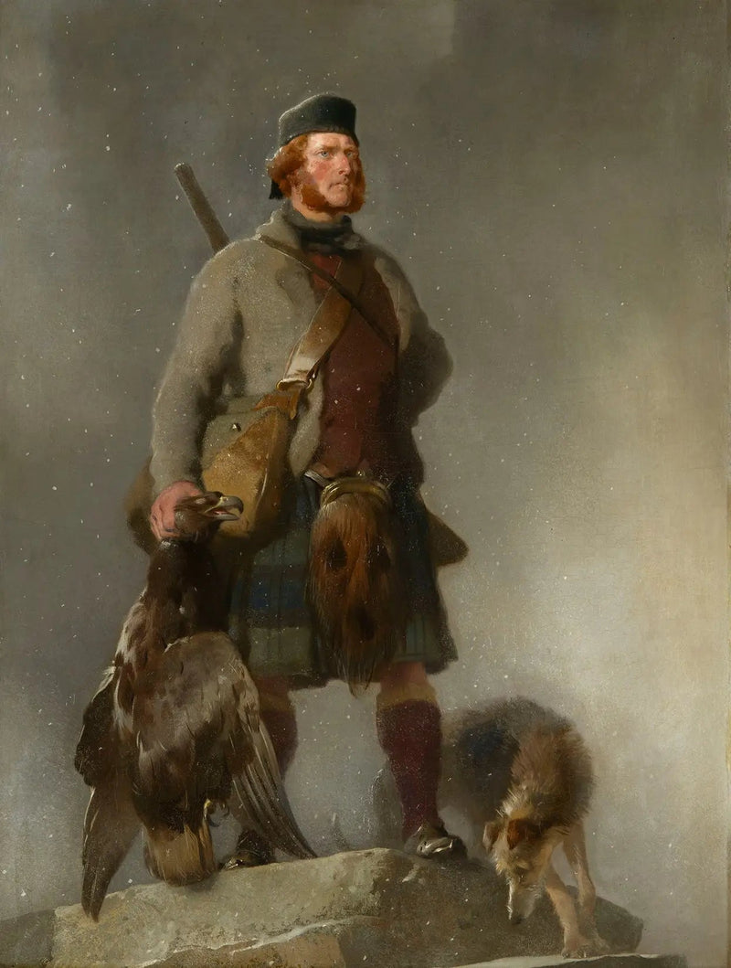 Der Highlander - Edwin Henry Landseer