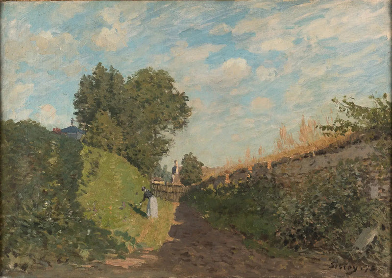 Der Garten - Alfred Sisley