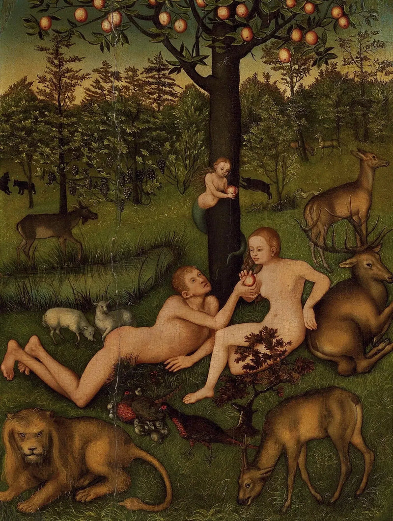Der Garten Eden - Lucas Cranach der Ältere