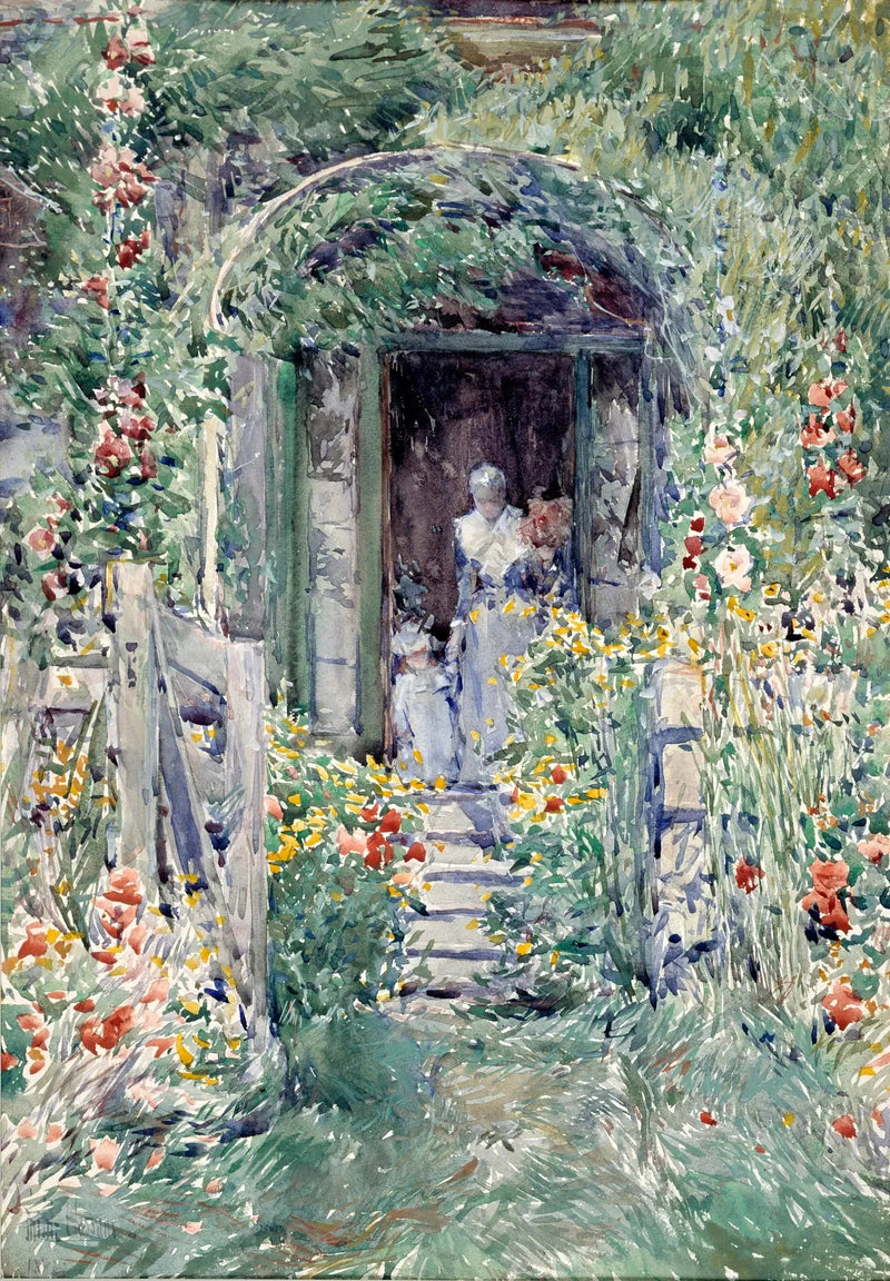 Der Garten in seiner Pracht - Childe Hassam