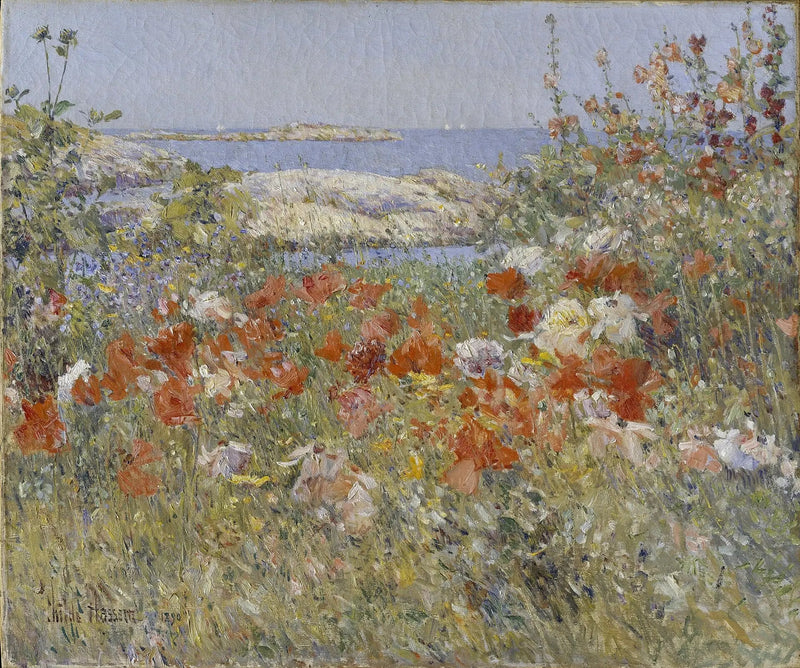 Der Garten von Cecilia Thaxter, Shoals-Inseln, Maine - Childe Hassam