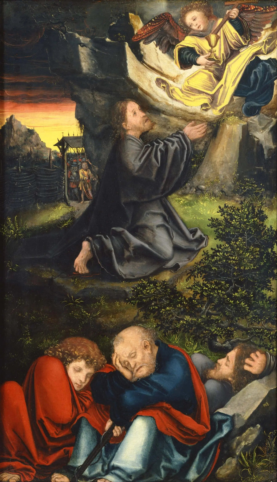 Der Garten Gethsémani - Lucas Cranach der Ältere