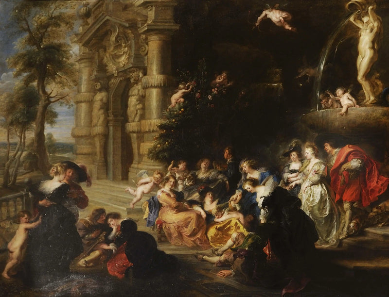 Der Garten der Liebe - Peter Paul Rubens