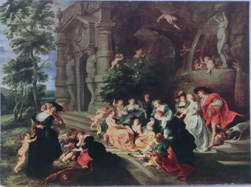 Der Garten der Liebe - Peter Paul Rubens