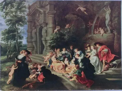 Der Garten der Liebe - Peter Paul Rubens