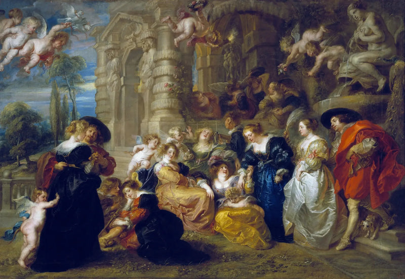 Der Garten der Liebe - Peter Paul Rubens