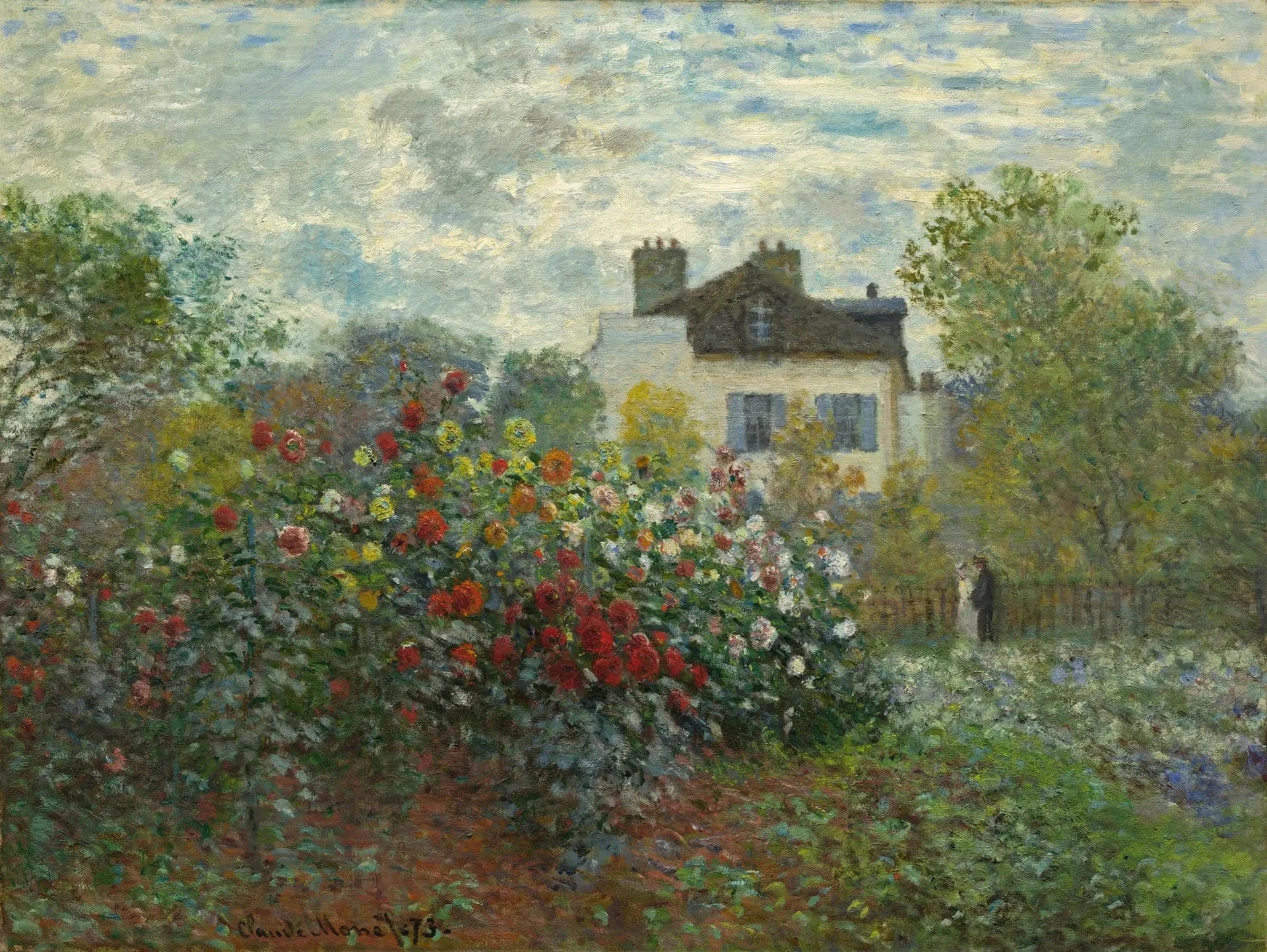 Le Jardin de l’artiste - Claude Monet image 1 reproduction réalisée par Alpha Reproduction