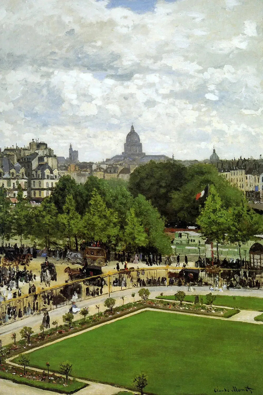 Der Garten der Infantin - Claude Monet