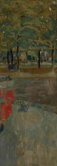 Der Garten von La Muette in Passy, Paris (La Muette) - Édouard Vuillard