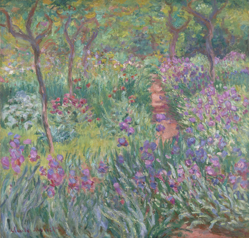 Der Garten des Künstlers in Giverny - Claude Monet