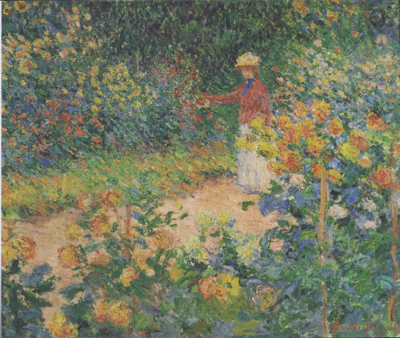 Der Garten von Monet in Giverny - Claude Monet