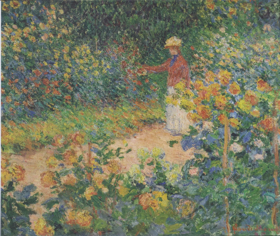 Der Garten von Monet in Giverny - Claude Monet