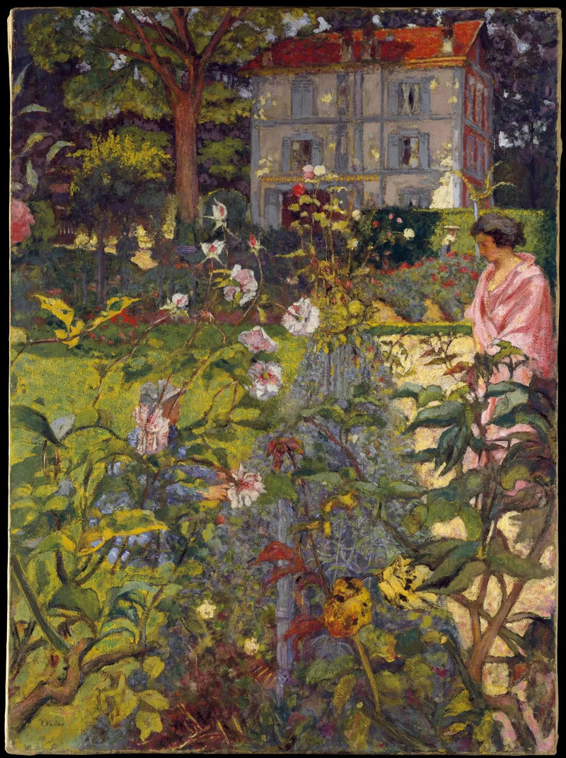 Der Garten von Vaucresson - Édouard Vuillard