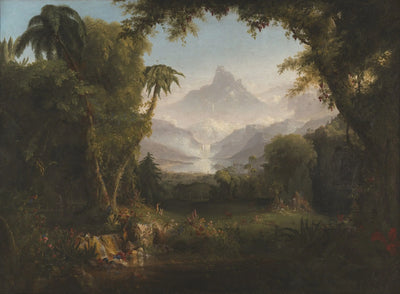 Le Jardin d’Éden - Thomas Cole - Alpha Reproduction
