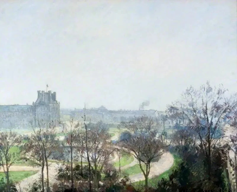 Der Tuileriengarten, Paris - Camille Pissarro