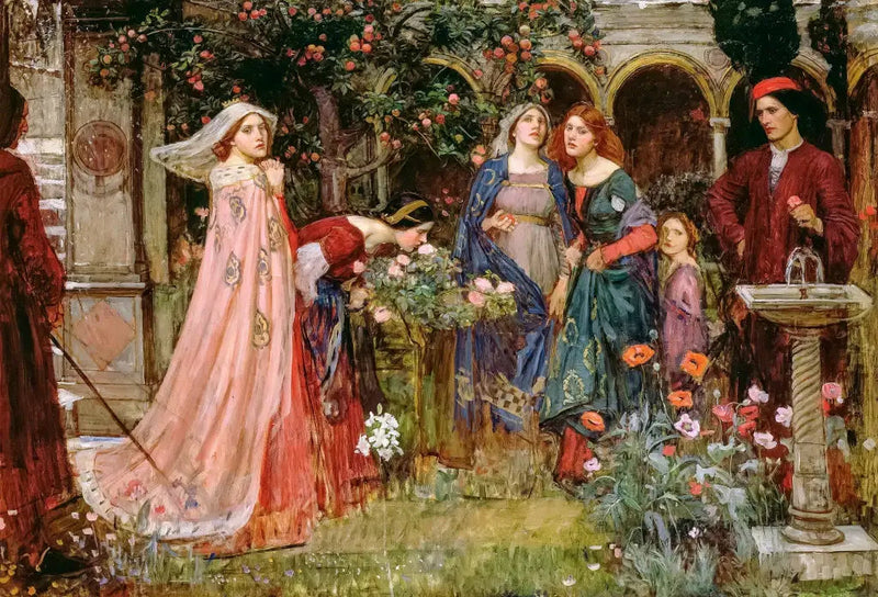Der verzauberte Garten - John William Waterhouse