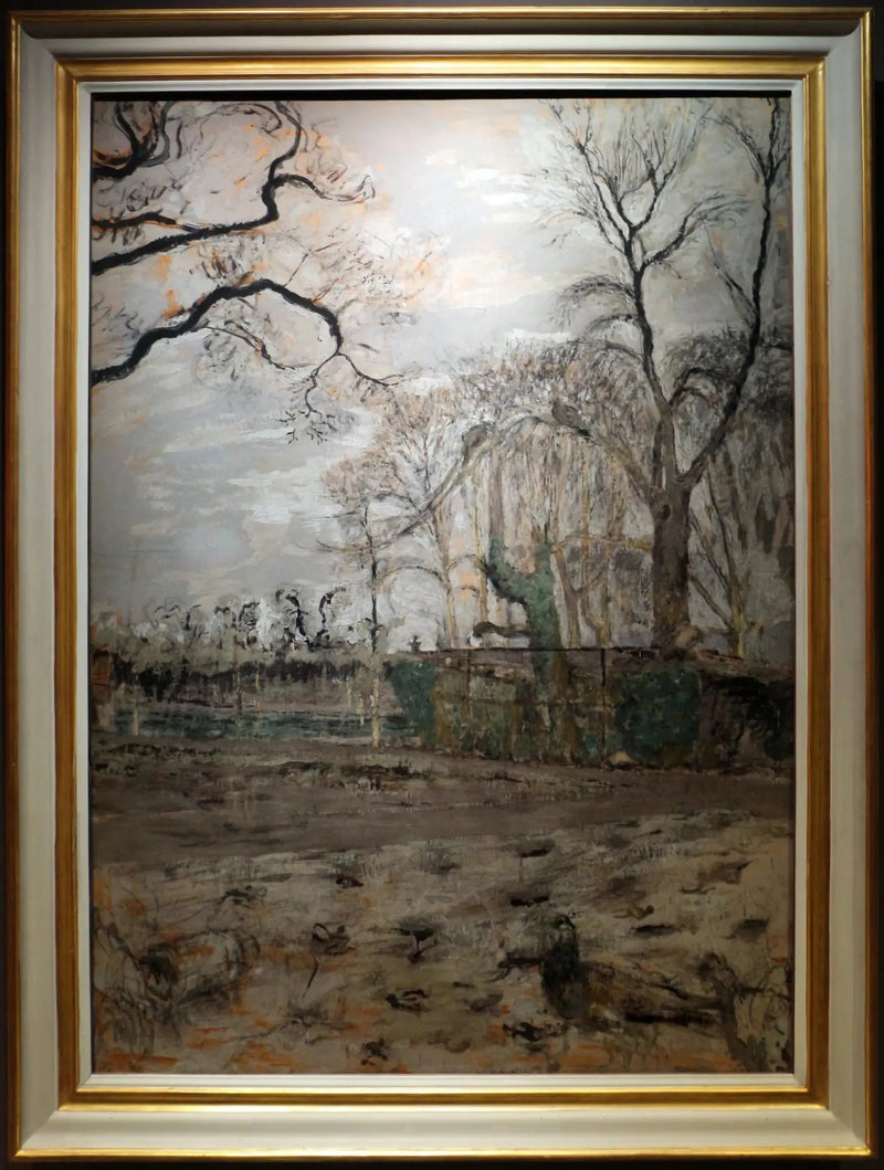 Der Wintergarten mit Pfau - Édouard Vuillard