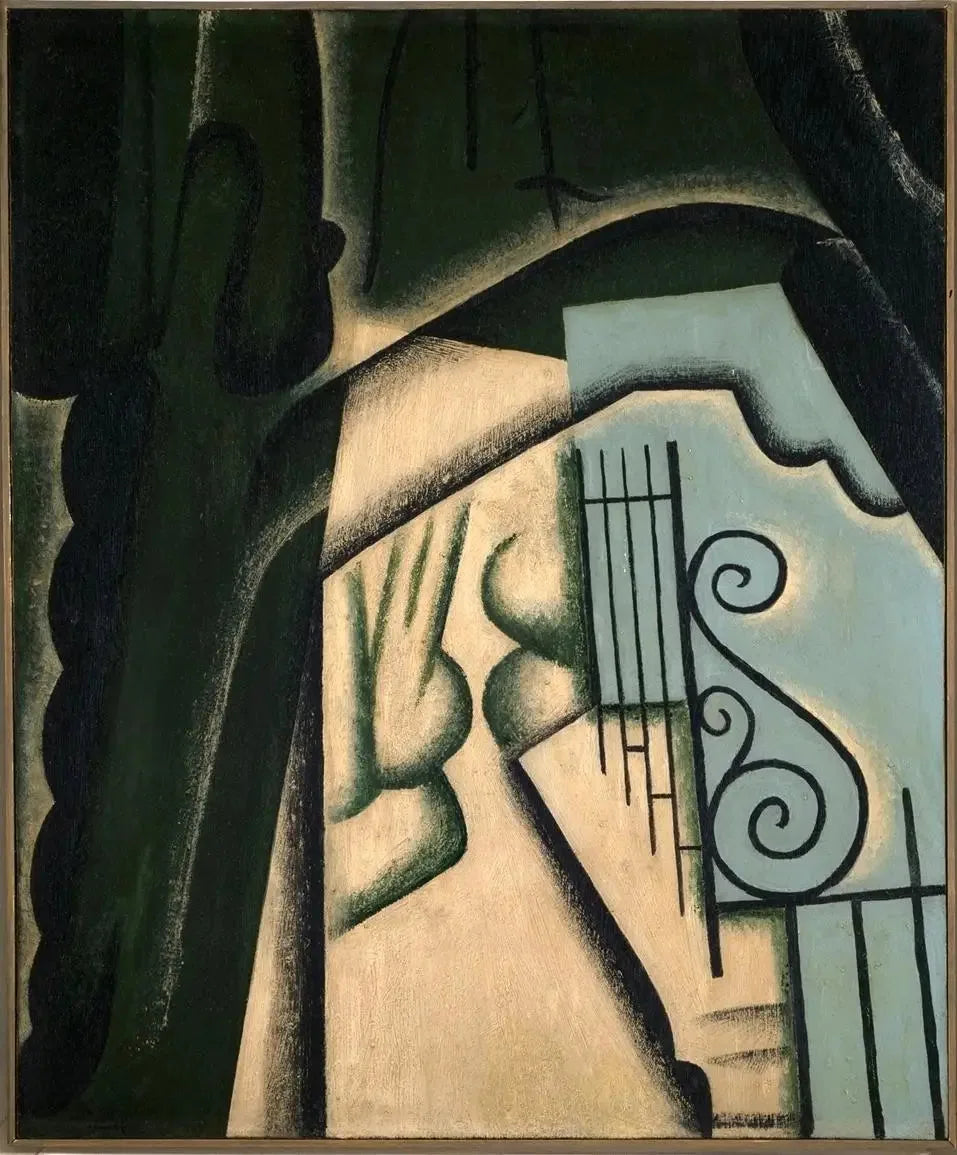 Le jardin - Juan Gris image 1 tableau peint à l’huile sur toile