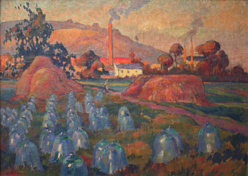 Der Gemüsegarten - Robert Antoine Pinchon