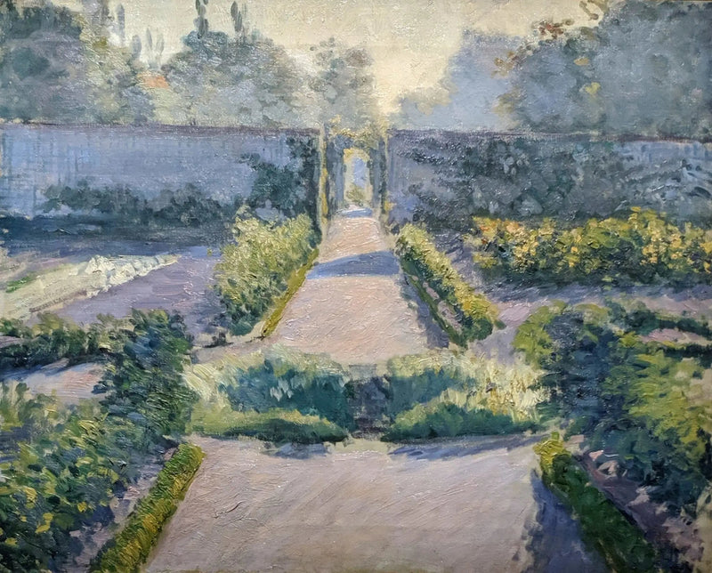 Der Gemüsegarten, Yerres - Gustave Caillebotte