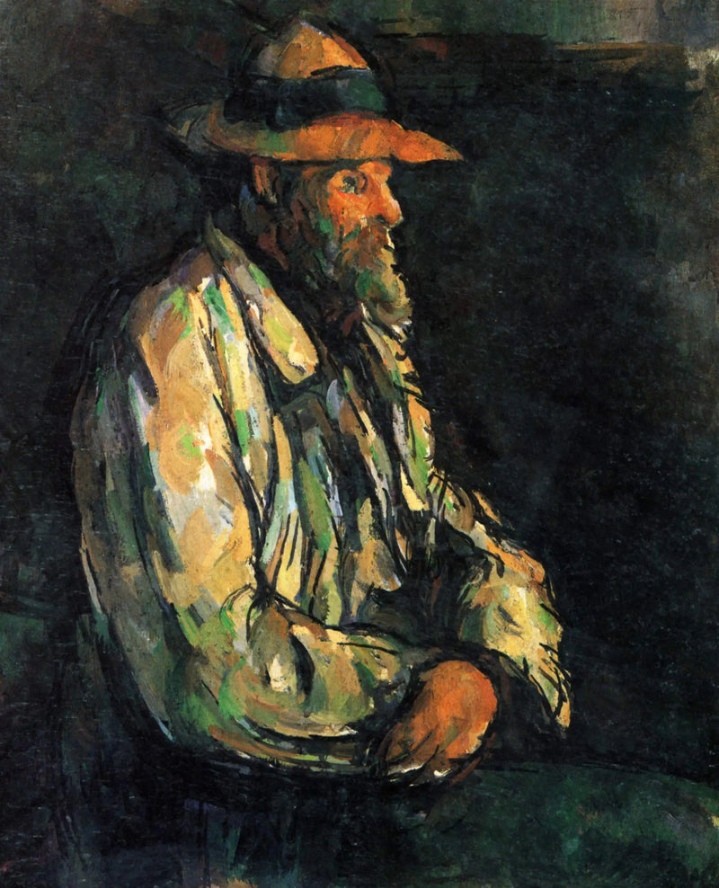 Der Gärtner Vallier - Paul Cézanne